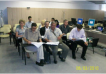 Training - people doing a paper test