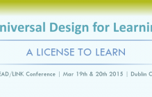 Banner AHEAD’s international conference 2015 - "UDL: A License to Learn"