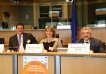 Welcome words and opening speech: MEP Á. Kosa, MEP R. Estaràs and M.A. Cabra