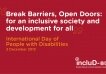 International Day of Persons with Disabilities, 3 December 2013 “Break Barriers,