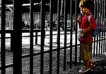 Kid behind a fence (Photo: Rodrigo Basaure)