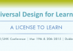 Banner AHEAD’s international conference 2015 - "UDL: A License to Learn"